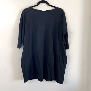 GAP Smocked Dress/Oversized Flowy Shirt with Pockets